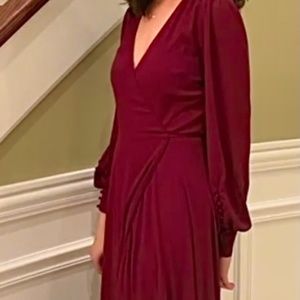 Long sleeve formal dress